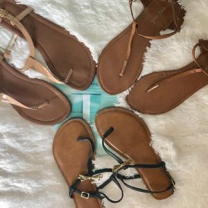 *Bundle Alert* t-strap sandals all size 7